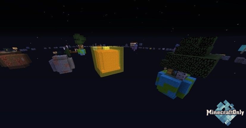 Карта SkyBlock: SolarSystem