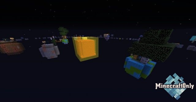 Карта SkyBlock: SolarSystem