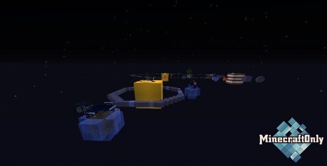 Карта SkyBlock: SolarSystem