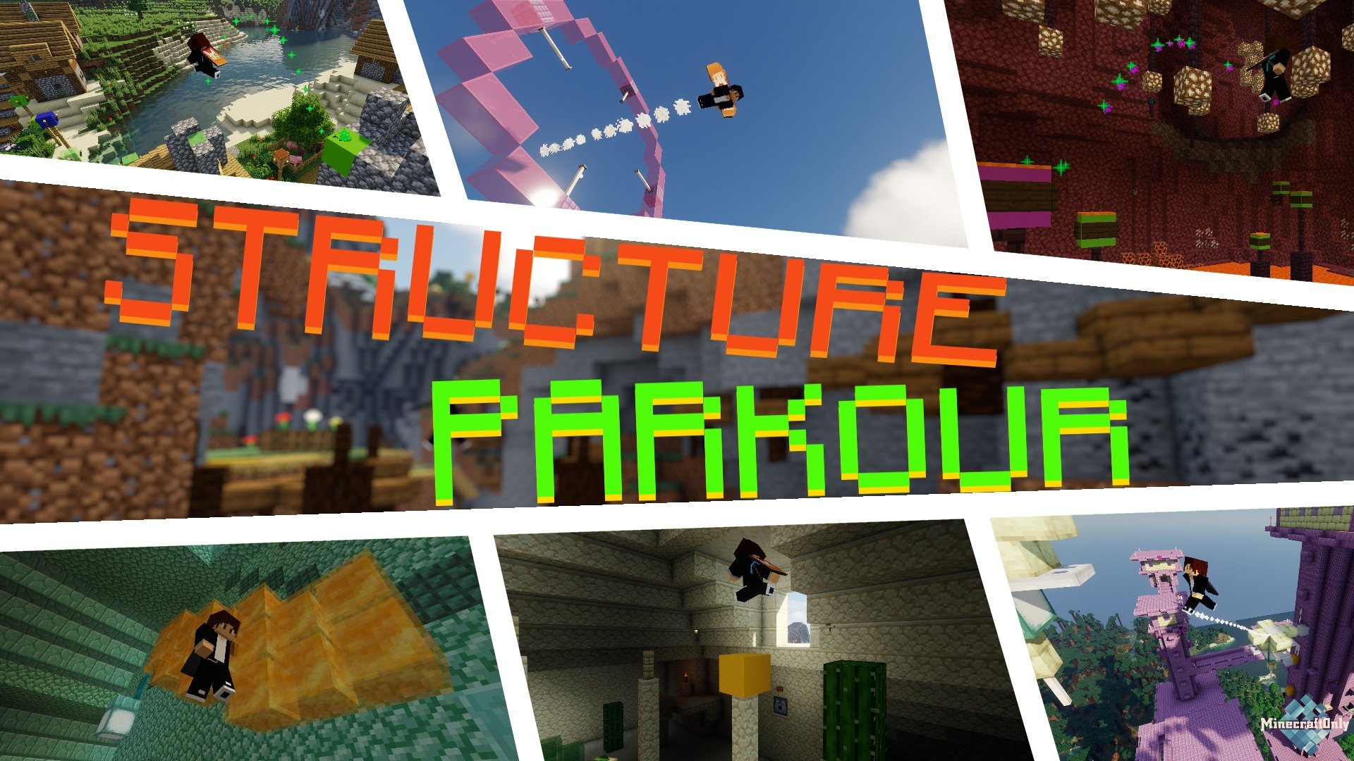 [Карта] Structure Parkour [1.15.2]