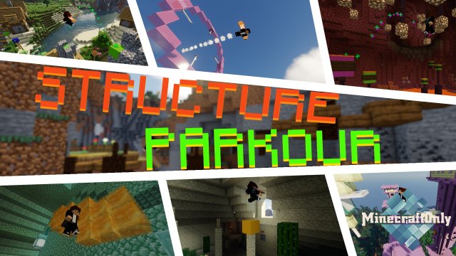 [Карта] Structure Parkour [1.15.2]