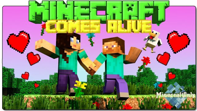 Comes Alive [1.12.2] - Sims в Minecraft