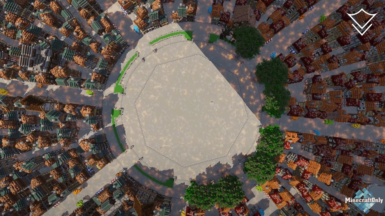 [Minecraft Time-Lapse] The City of Orario