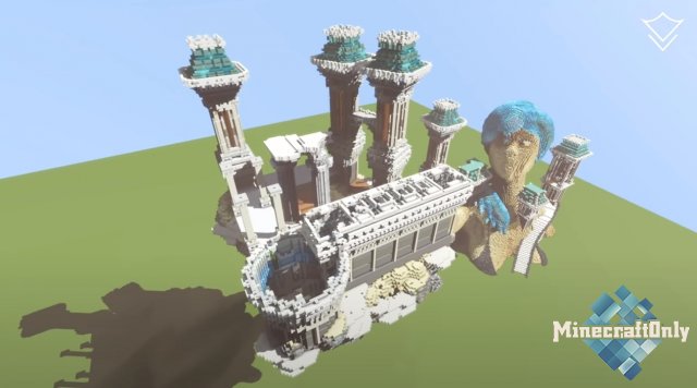 [Minecraft Timelapse] Aqua Princess