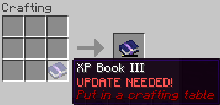 XP Book - Устаревший предмет XP Book - Устаревший предмет