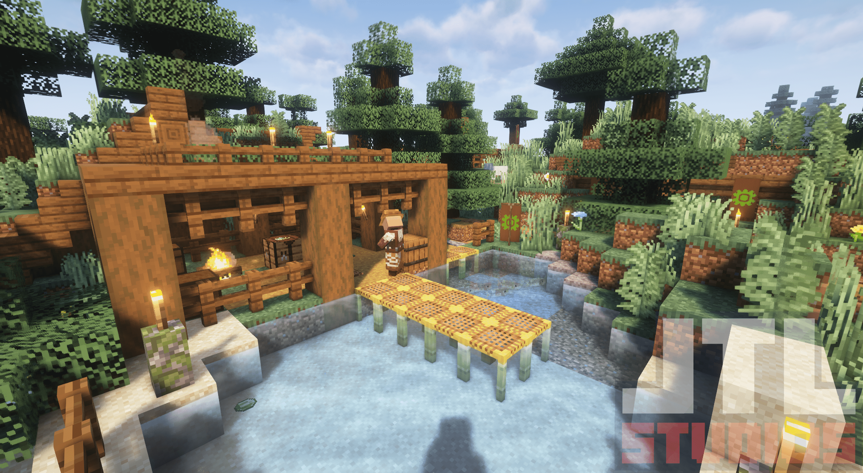 Тайговая деревня Тайговая деревня