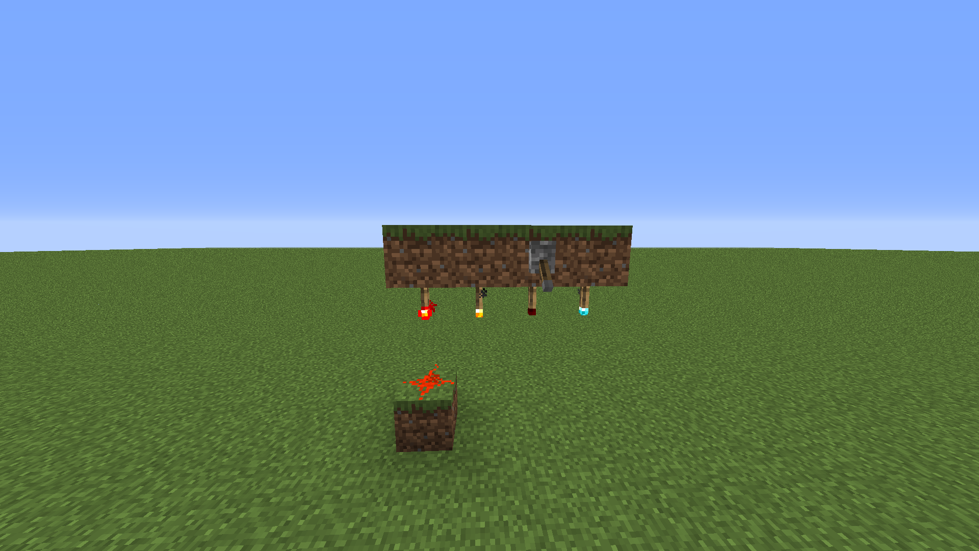 Конечно, ванильные факелы также поддерживаются! Конечно, ванильные факелы также поддерживаются!