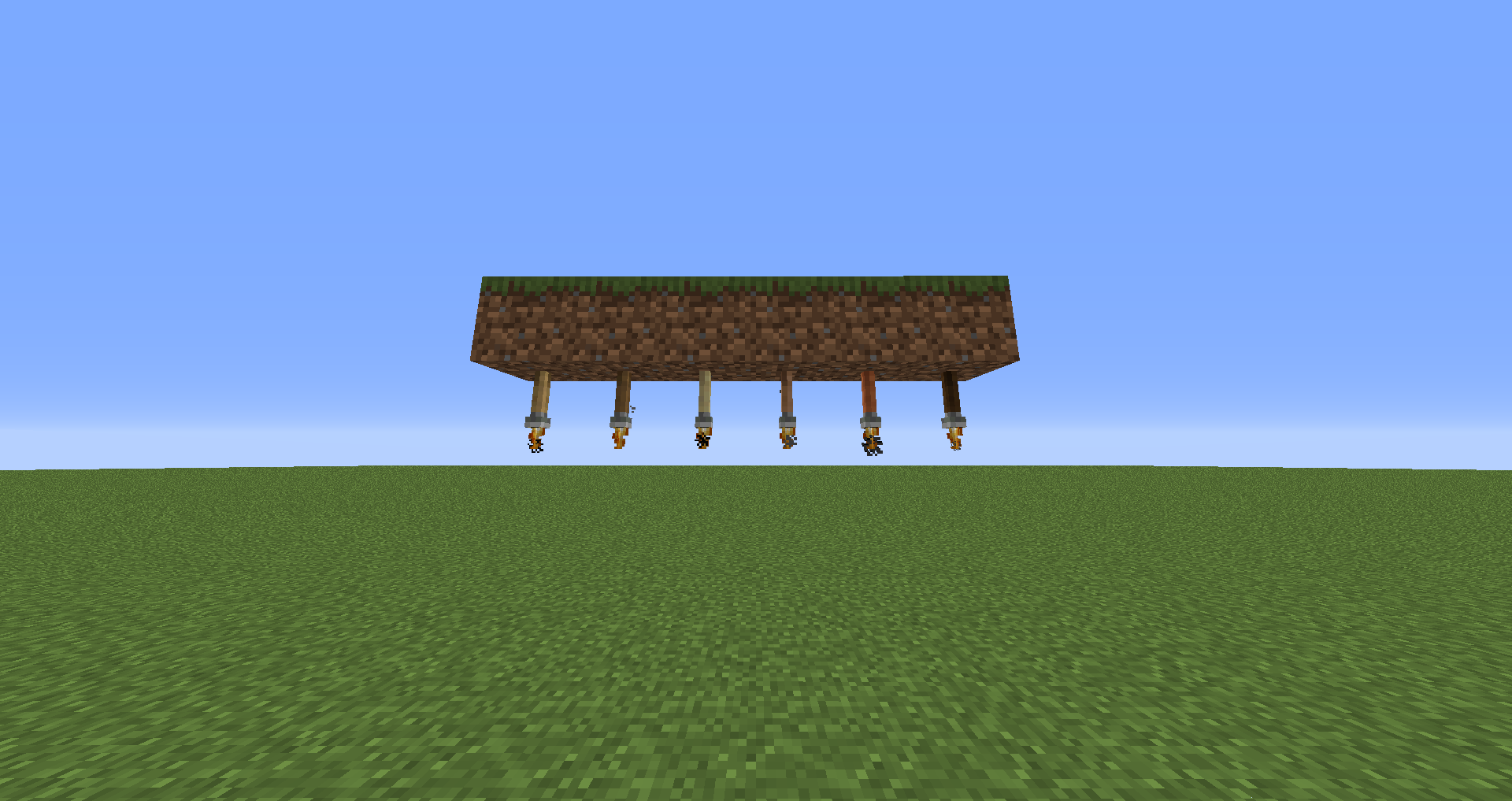 Совместимость с факелами мода I Like Wood (в более новых версиях Ceiling Torch также поддерживаются душевые факелы и новые типы древесины!) Совместимость с факелами мода I Like Wood (в более новых версиях Ceiling Torch также поддерживаются душевые факелы и новые типы древесины!)