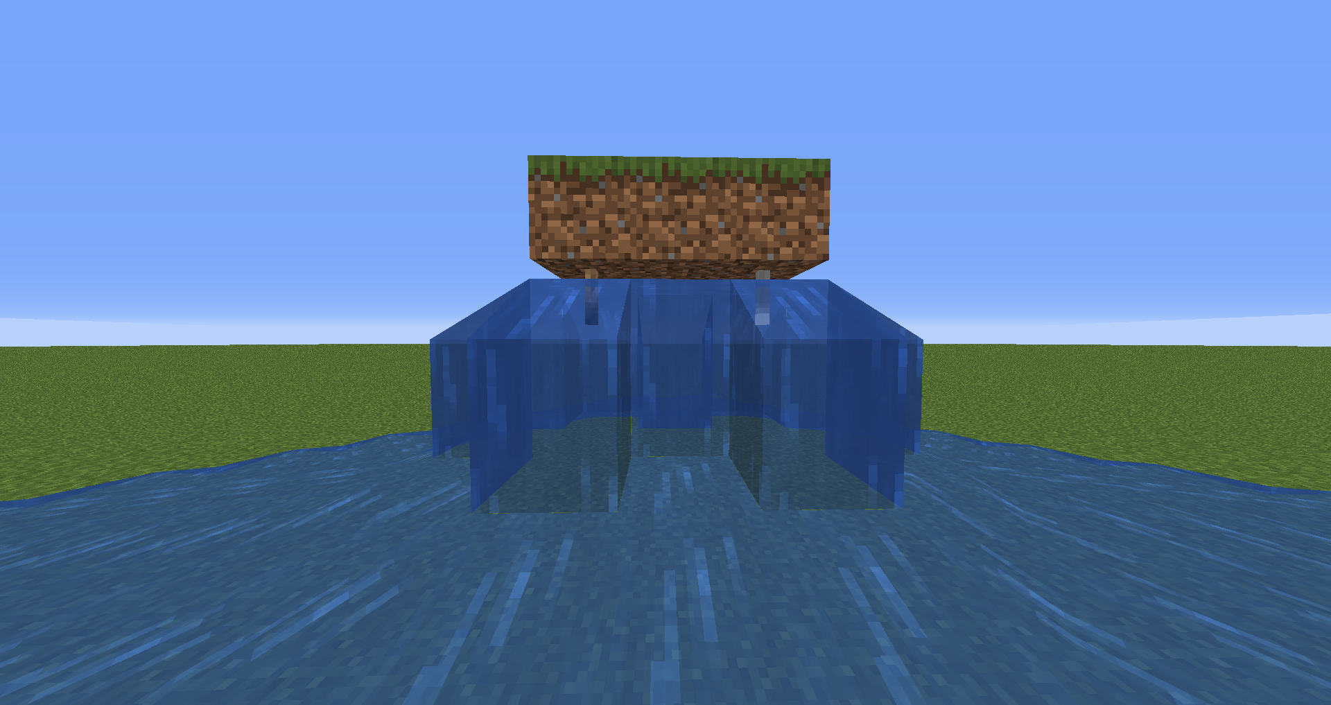 Заполнение водой также поддерживается для потолочных вариантов факелов мода Nature's Debris Заполнение водой также поддерживается для потолочных вариантов факелов мода Nature's Debris