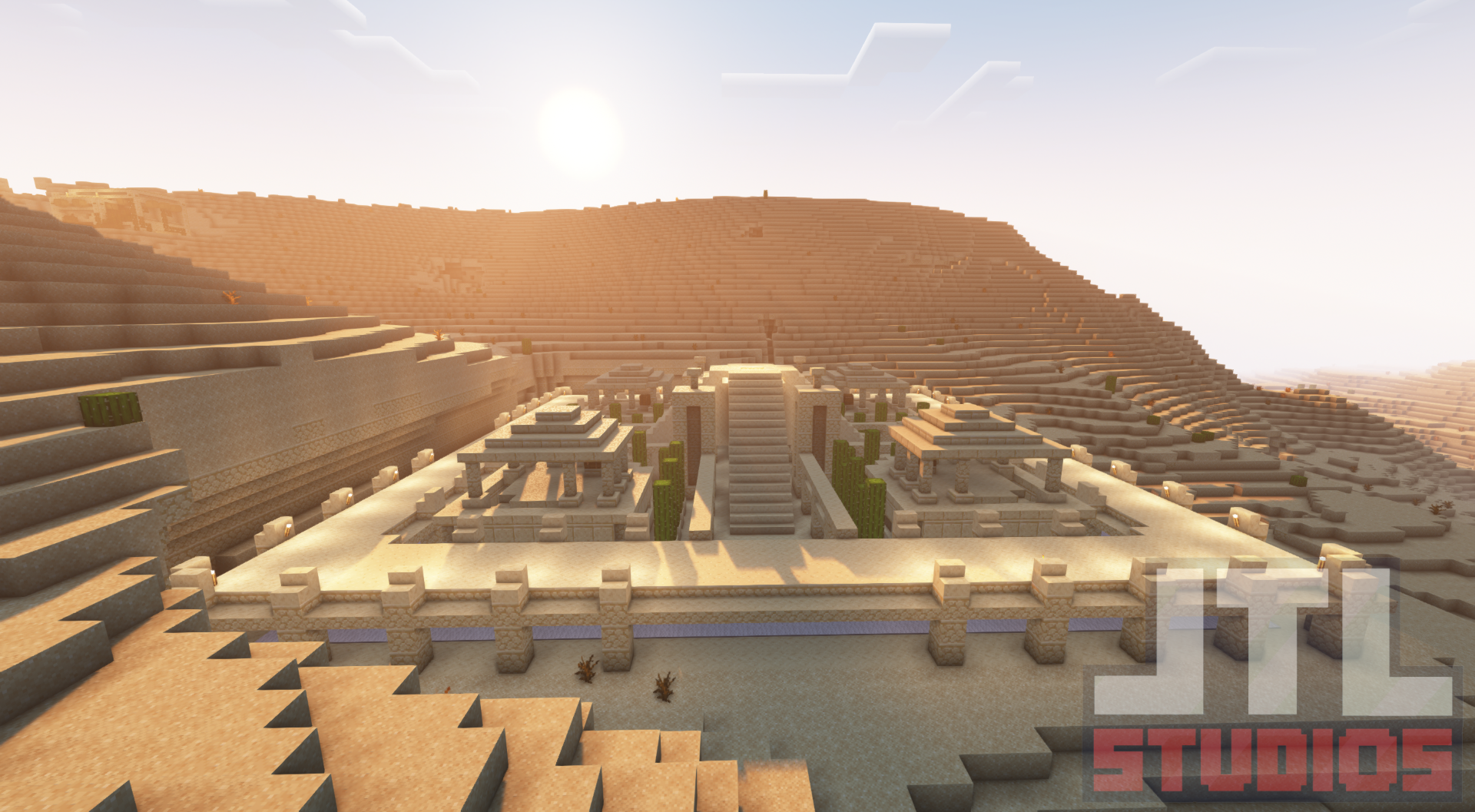 Остатки пустынного храма Остатки пустынного храма