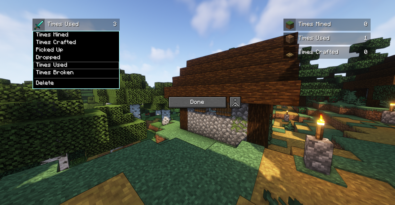 (v3.X) Изменение закреплённых статистик на HUD (v3.X) Изменение закреплённых статистик на HUD