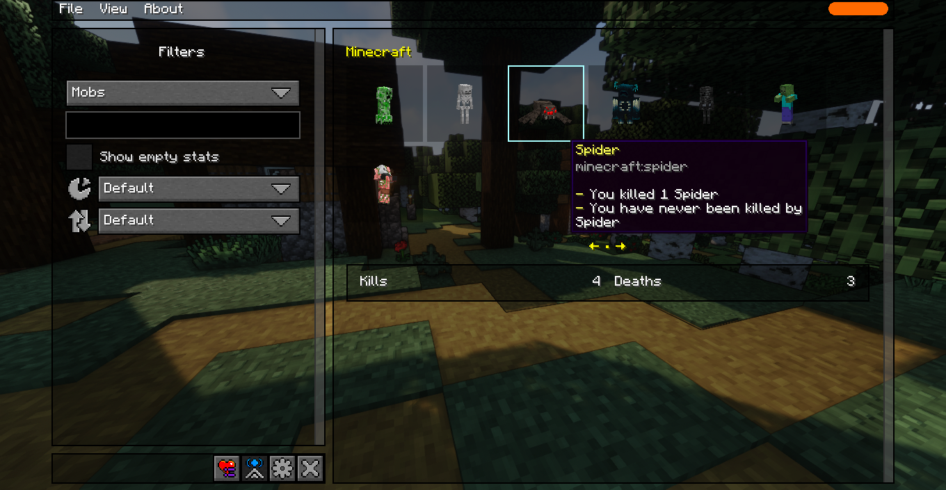 (v3.X) Вкладка мобов 1 (v3.X) Вкладка мобов 1