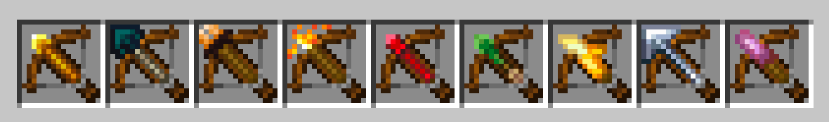 Нажмите, чтобы увидеть полное изображение: Spectral, bananarrow и mischief arrow берутся из игровых файлов Savage and Ravage и Neapolitan. Нажмите, чтобы увидеть полное изображение: Spectral, bananarrow и mischief arrow берутся из игровых файлов Savage and Ravage и Neapolitan.