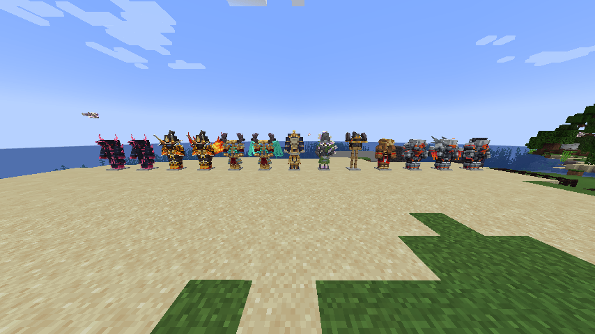 Все доступные доспехи днем Все доступные доспехи днем