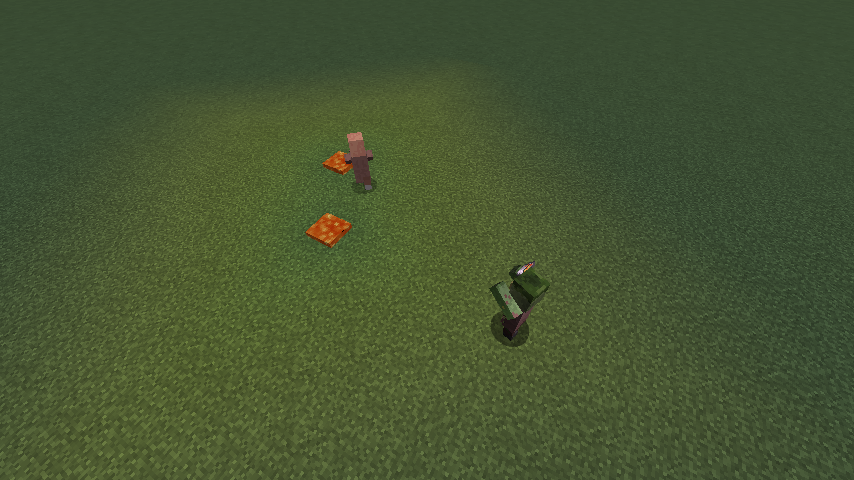 Пример использования предметов мобом 3 Пример использования предметов мобом 3