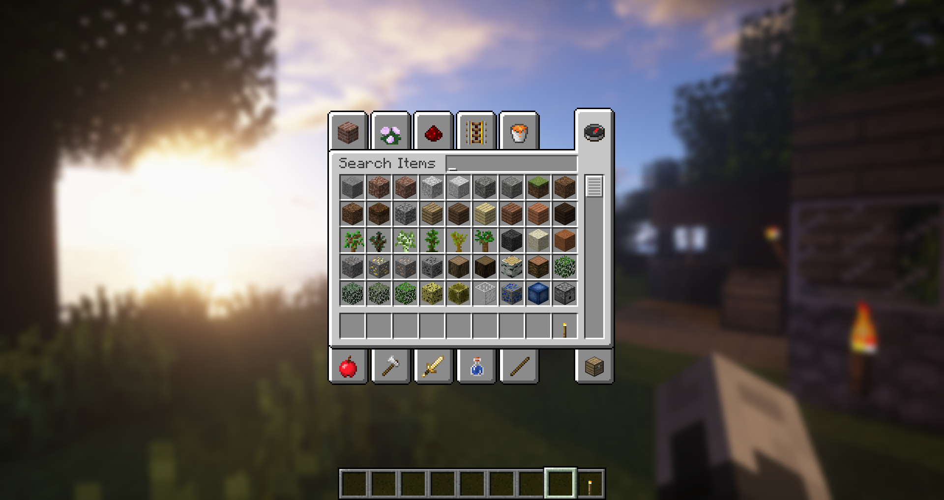 Классический эффект размытия с установленными шейдерами Классический эффект размытия с установленными шейдерами