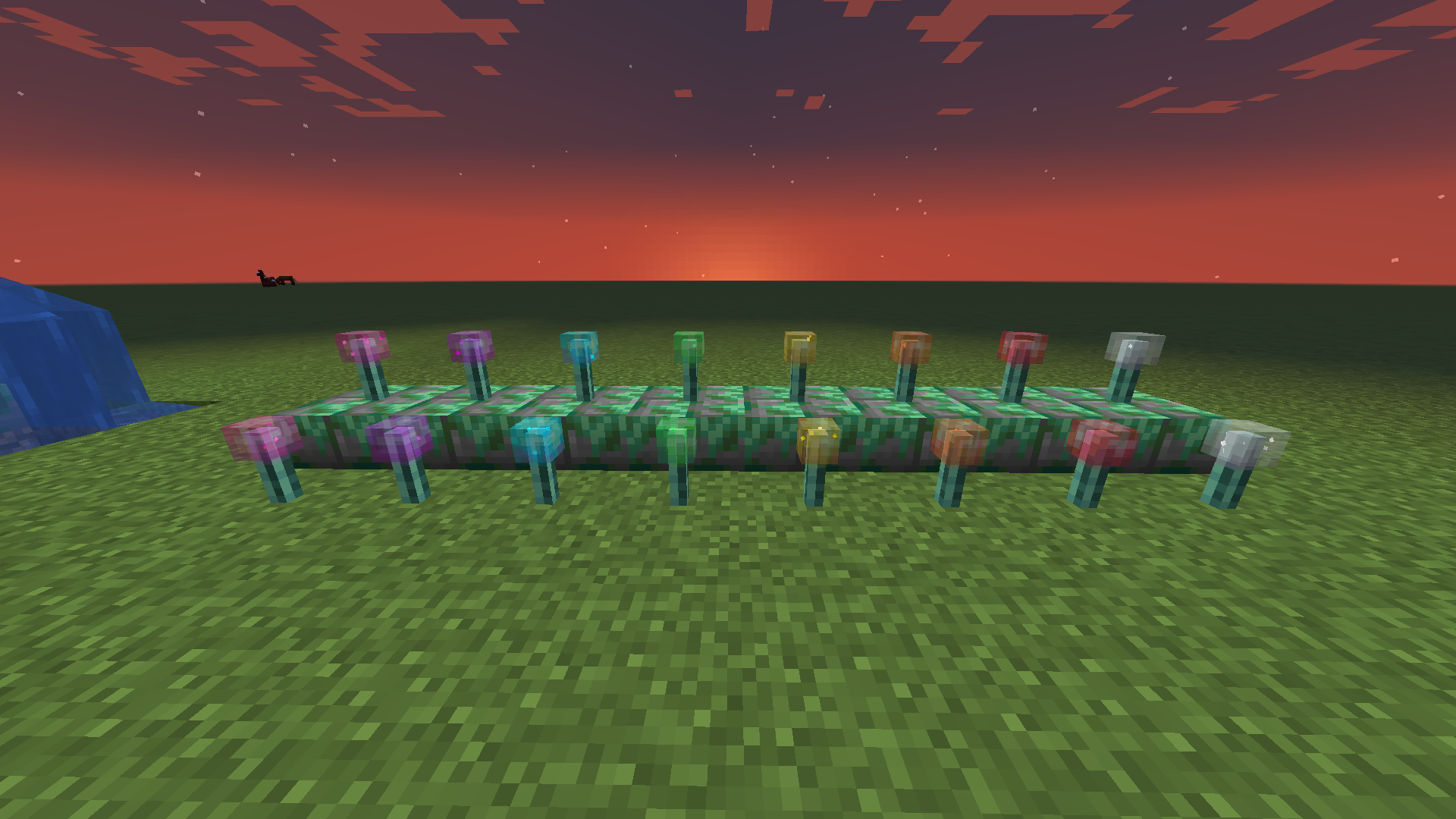 Цветные факелы-медузы из мода Upgrade Aquatic Цветные факелы-медузы из мода Upgrade Aquatic