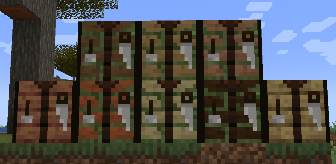 Совместимость Twigs, The Wild Mod и Tokenable Decoration с Stripped Bamboo, Mangrove и Mossy Vanilla Совместимость Twigs, The Wild Mod и Tokenable Decoration с Stripped Bamboo, Mangrove и Mossy Vanilla