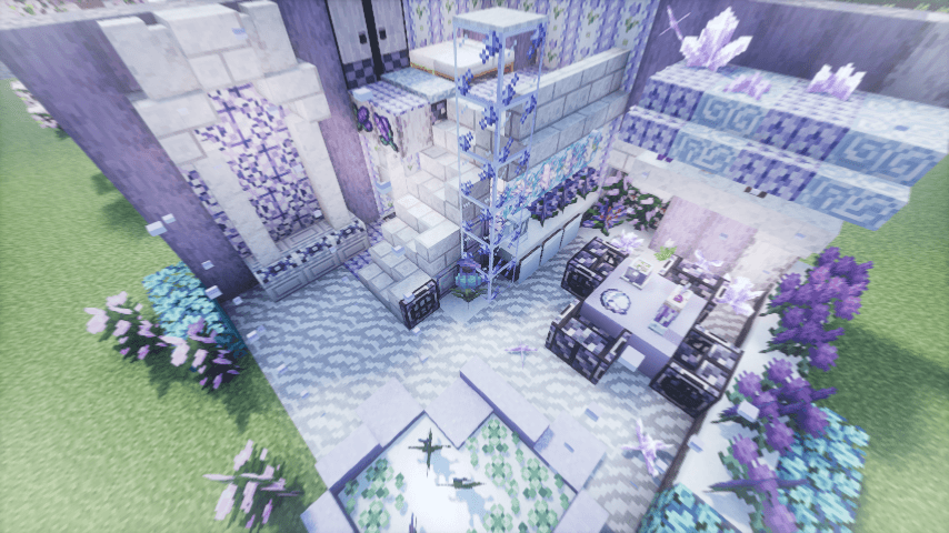 Уютная лавандовая комната Уютная лавандовая комната