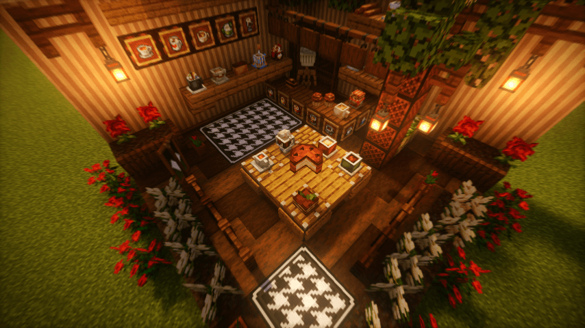 Тёплое коричневое кафе Тёплое коричневое кафе