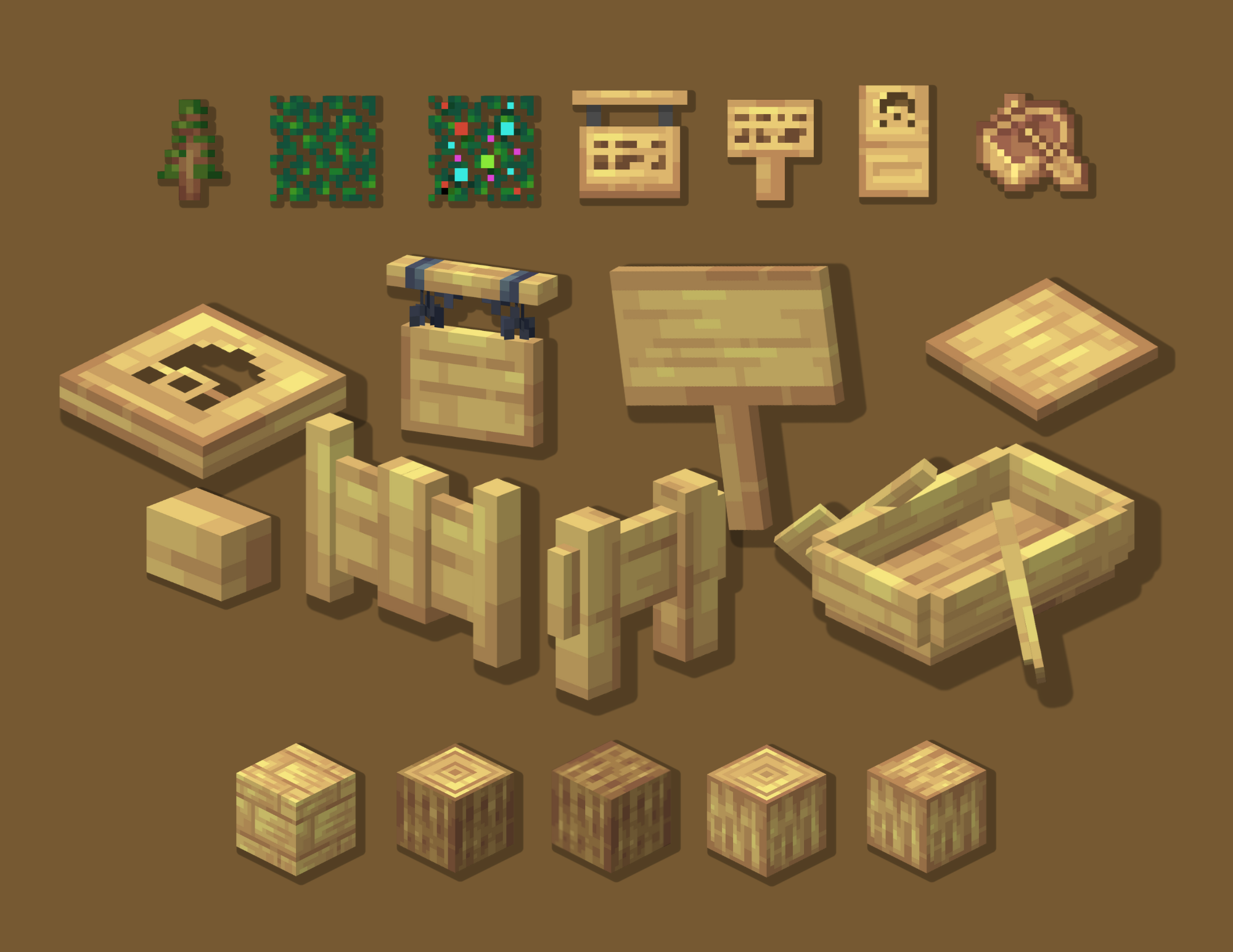 Набор древесины белой сосны Набор древесины белой сосны