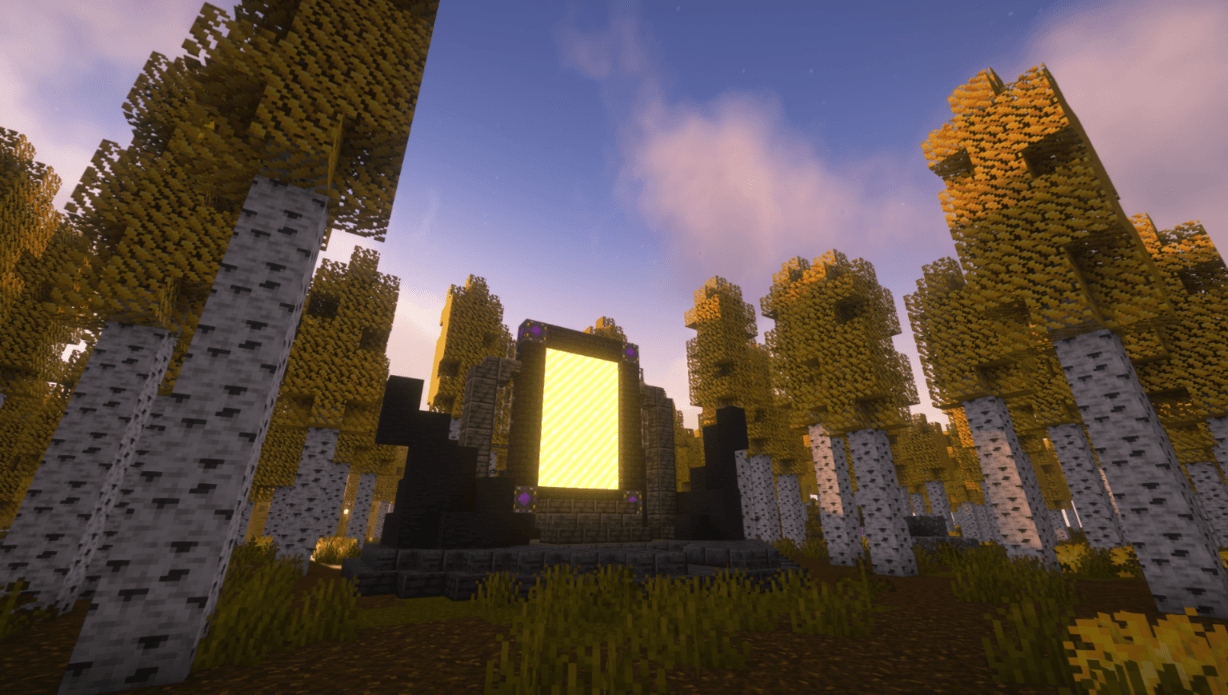 Портал Звёздной Расщелины, расположенный на поляне Осинового леса. Войдёте? Портал Звёздной Расщелины, расположенный на поляне Осинового леса. Войдёте?