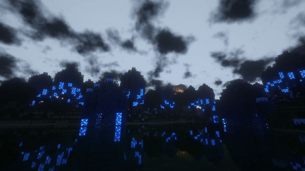 Унылая топь — наполовину затопленный лес ночью. Унылая топь — наполовину затопленный лес ночью.