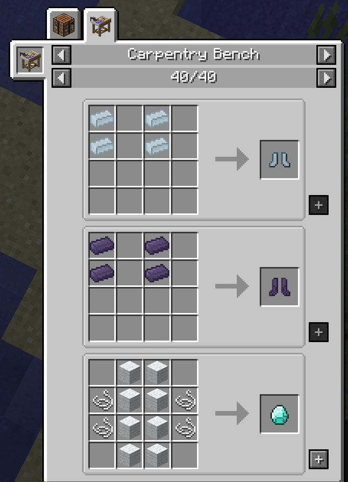 Рецепт CraftTweaker Рецепт CraftTweaker