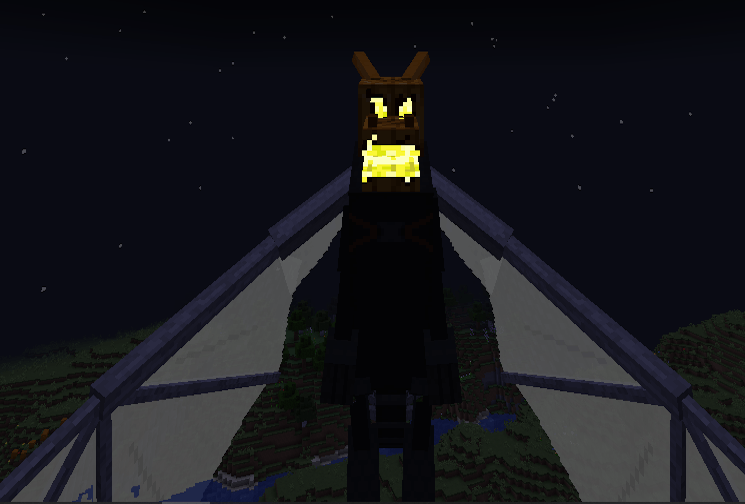 Jack o'Lantern Dragon Close-up Jack o'Lantern Dragon Close-up