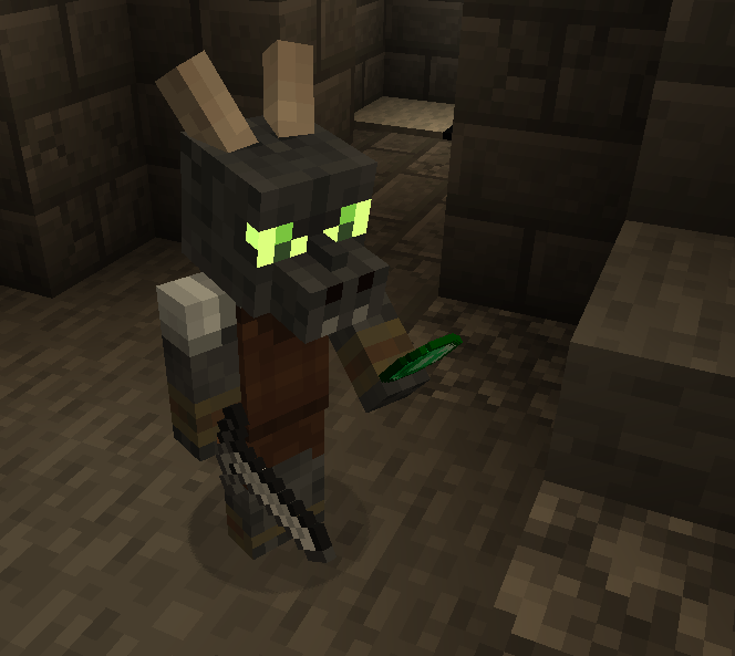 Торговля с кобольдом после клика по нему правой кнопкой мыши изумрудом. Торговля с кобольдом после клика по нему правой кнопкой мыши изумрудом.