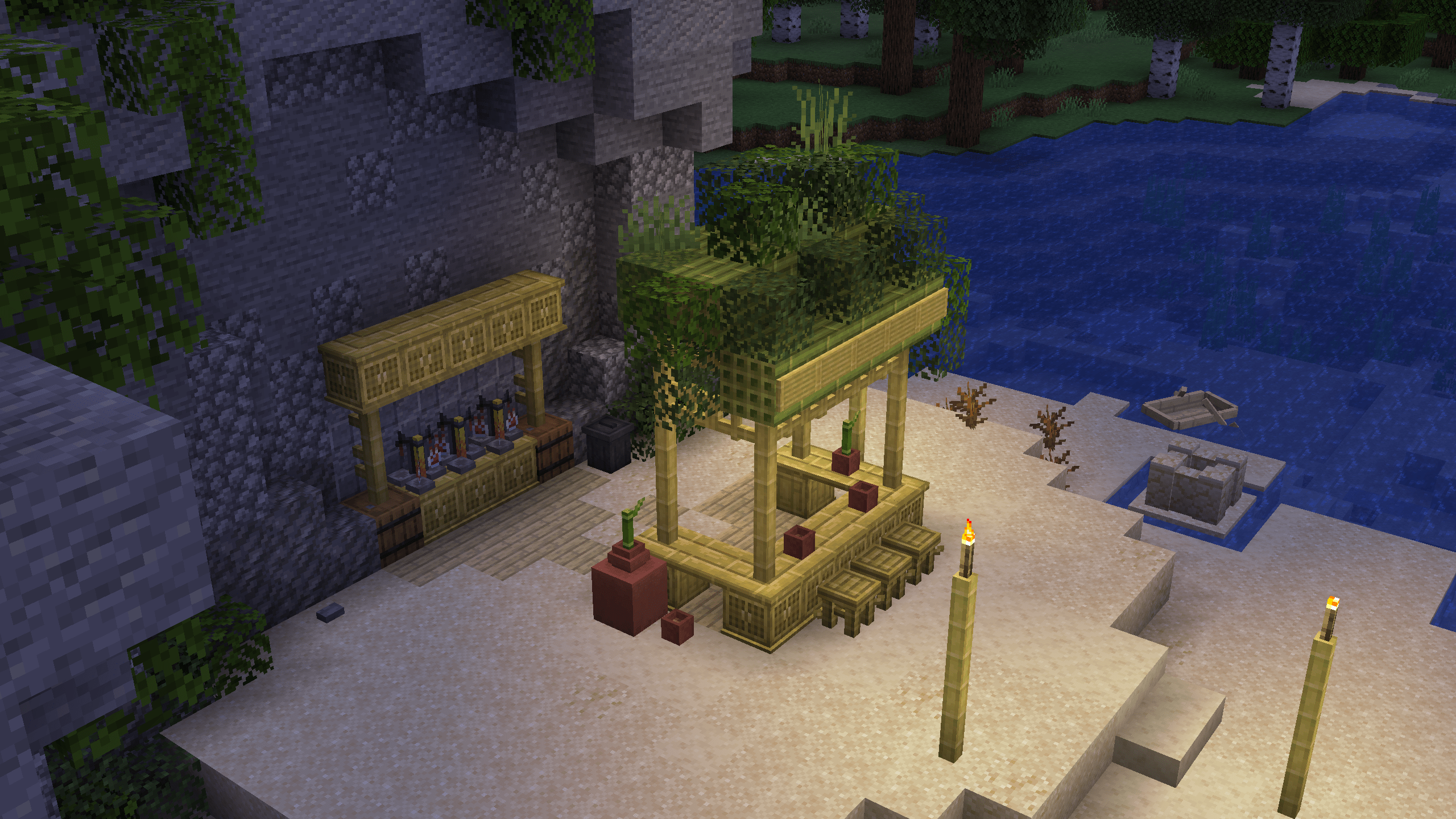 Бар на берегу пляжа для тех незабываемых ночей под звездами. Бар на берегу пляжа для тех незабываемых ночей под звездами.