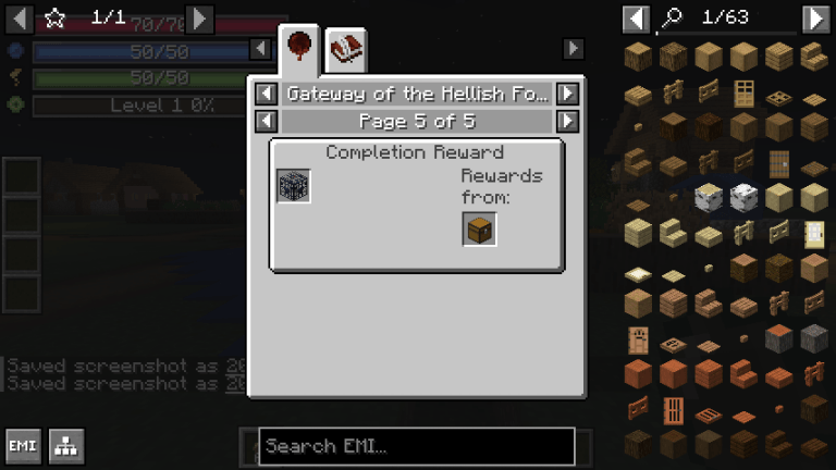 Страница с деталями таблицы добычи Страница с деталями таблицы добычи