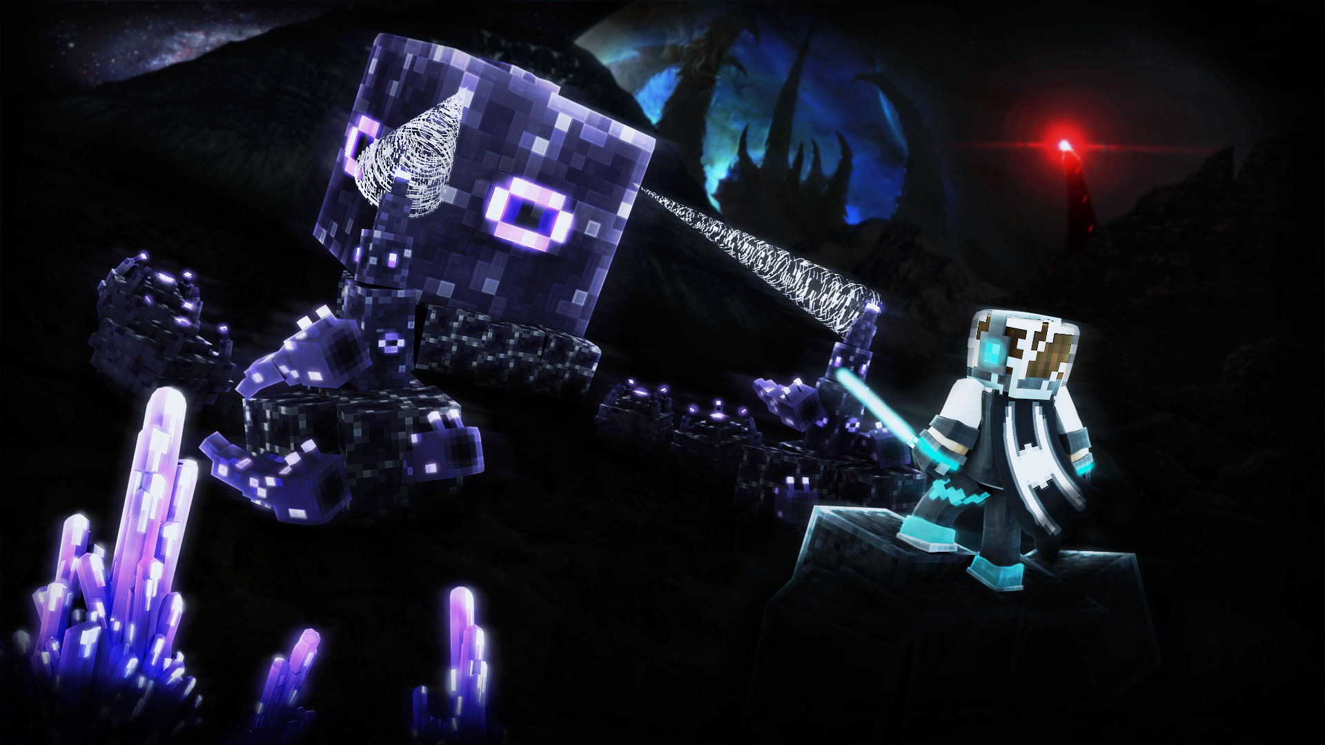 Арт боя с боссом заражённого кристаллизованного слизня Арт боя с боссом заражённого кристаллизованного слизня