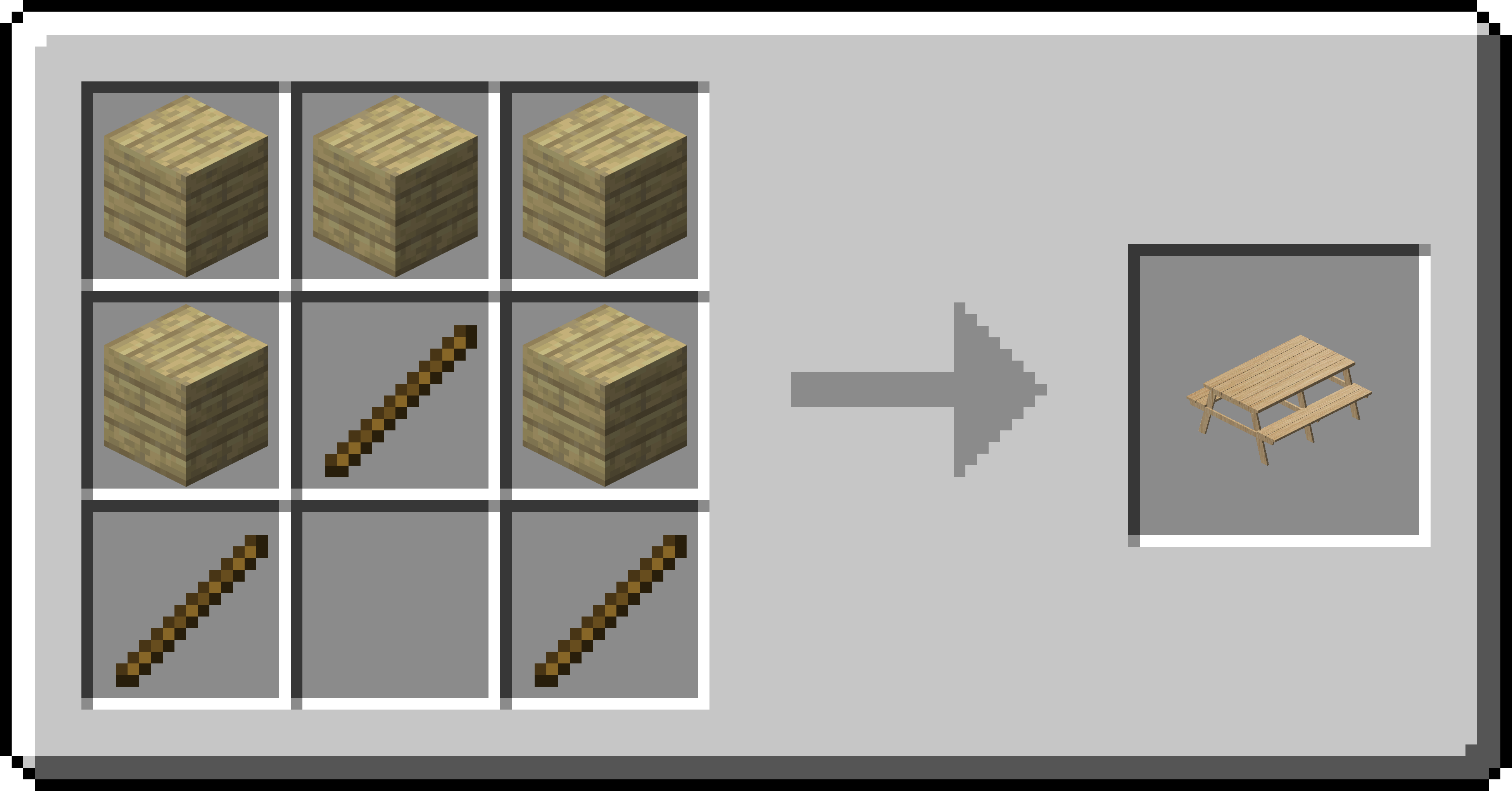 Рецепт Берёзовой Пикник Скамейки Рецепт Берёзовой Пикник Скамейки