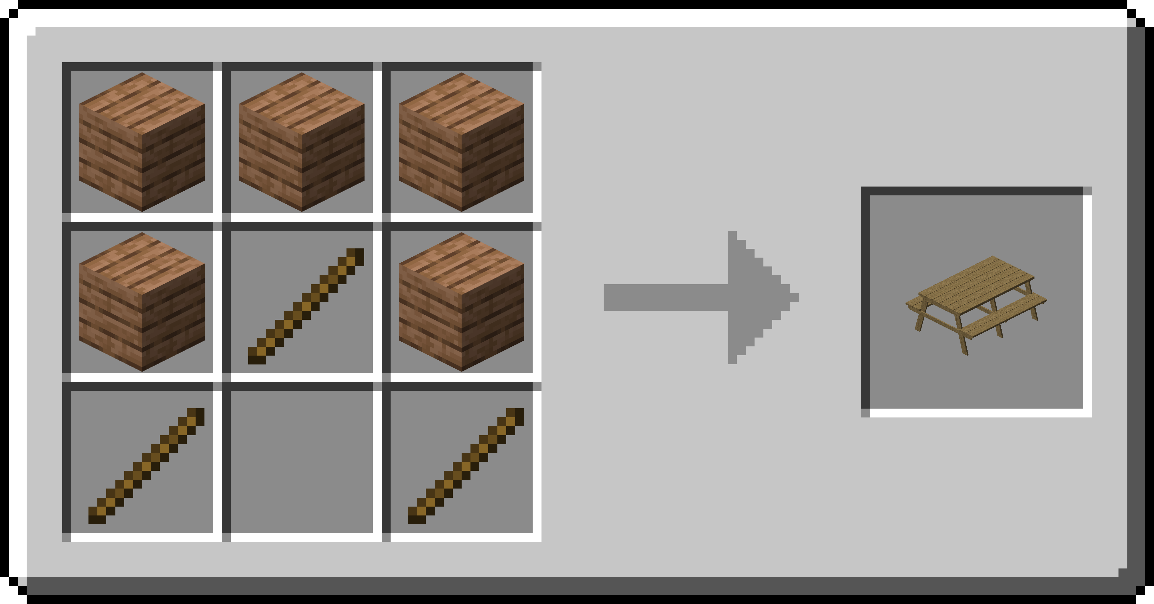 Пикник Скамейка из Тропического Дерева Пикник Скамейка из Тропического Дерева