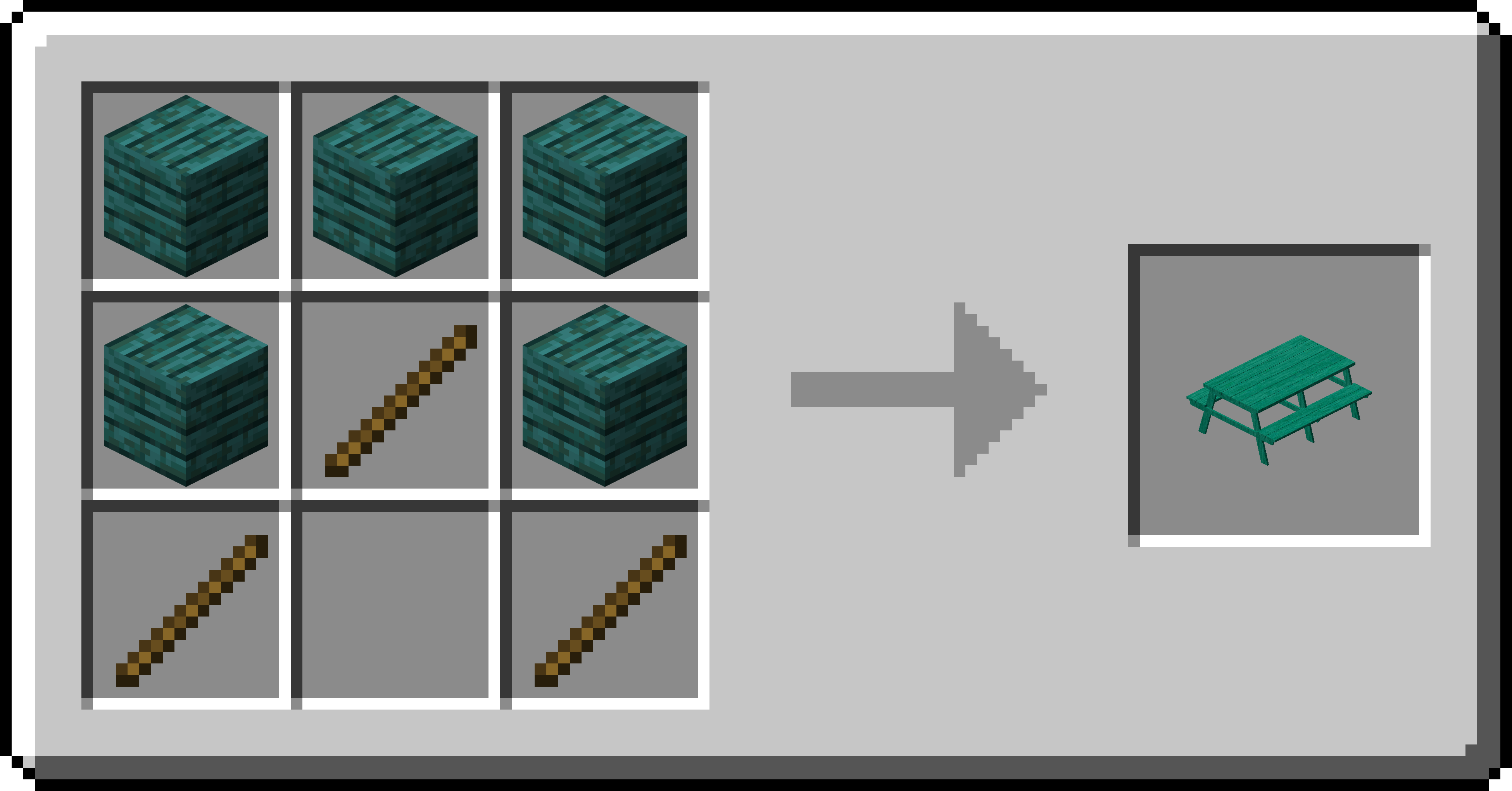 Рецепт Искажённой Пикник Скамейки Рецепт Искажённой Пикник Скамейки