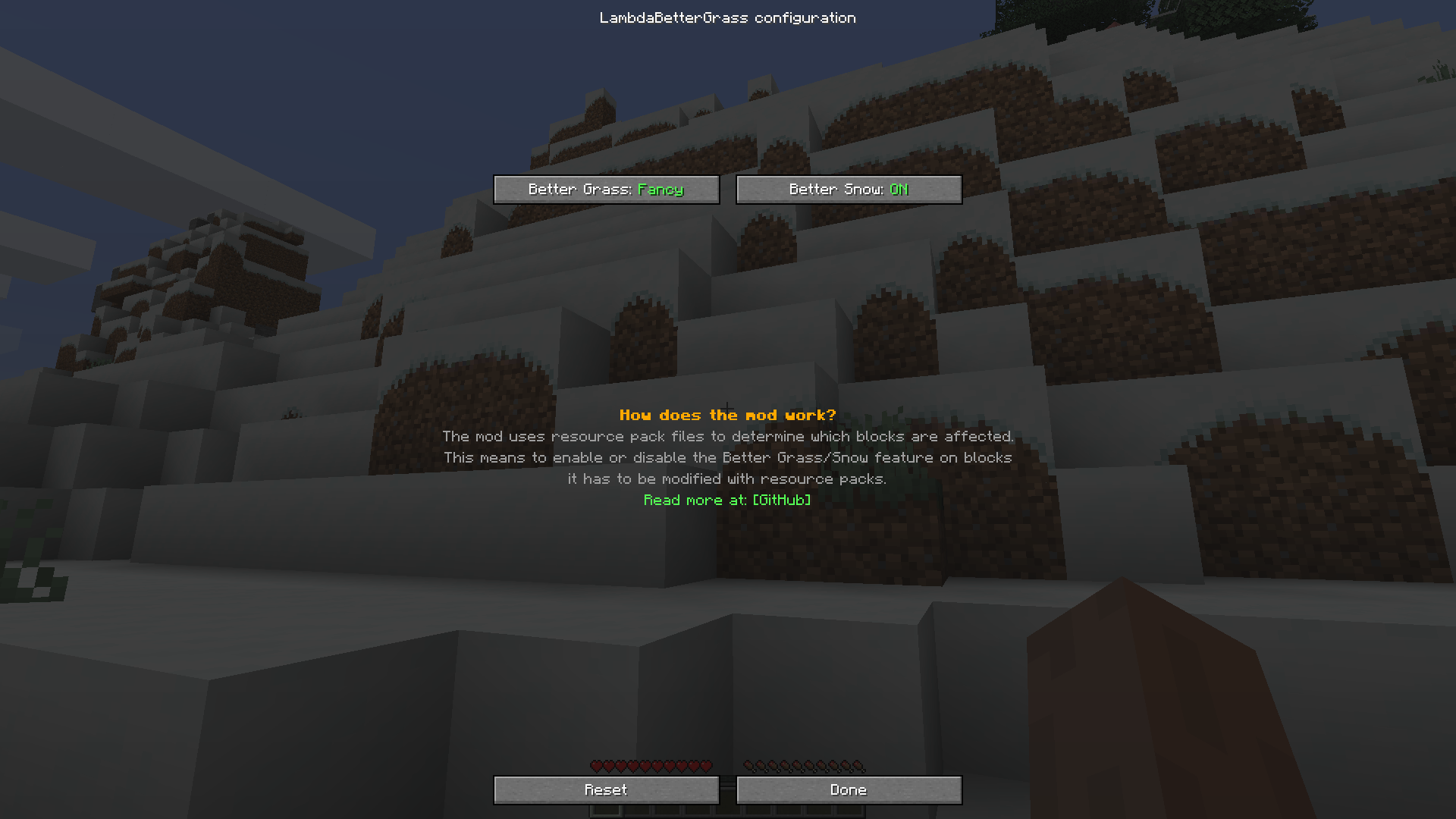 Требуется ModMenu для доступа. Требуется ModMenu для доступа.