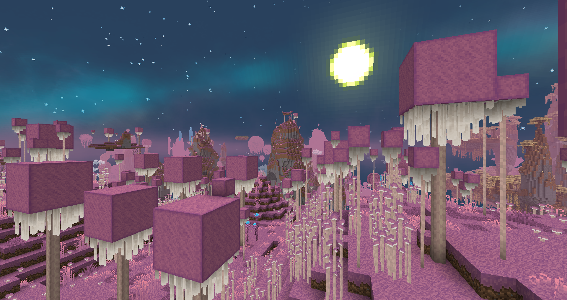 Грибной лесной биом Грибной лесной биом