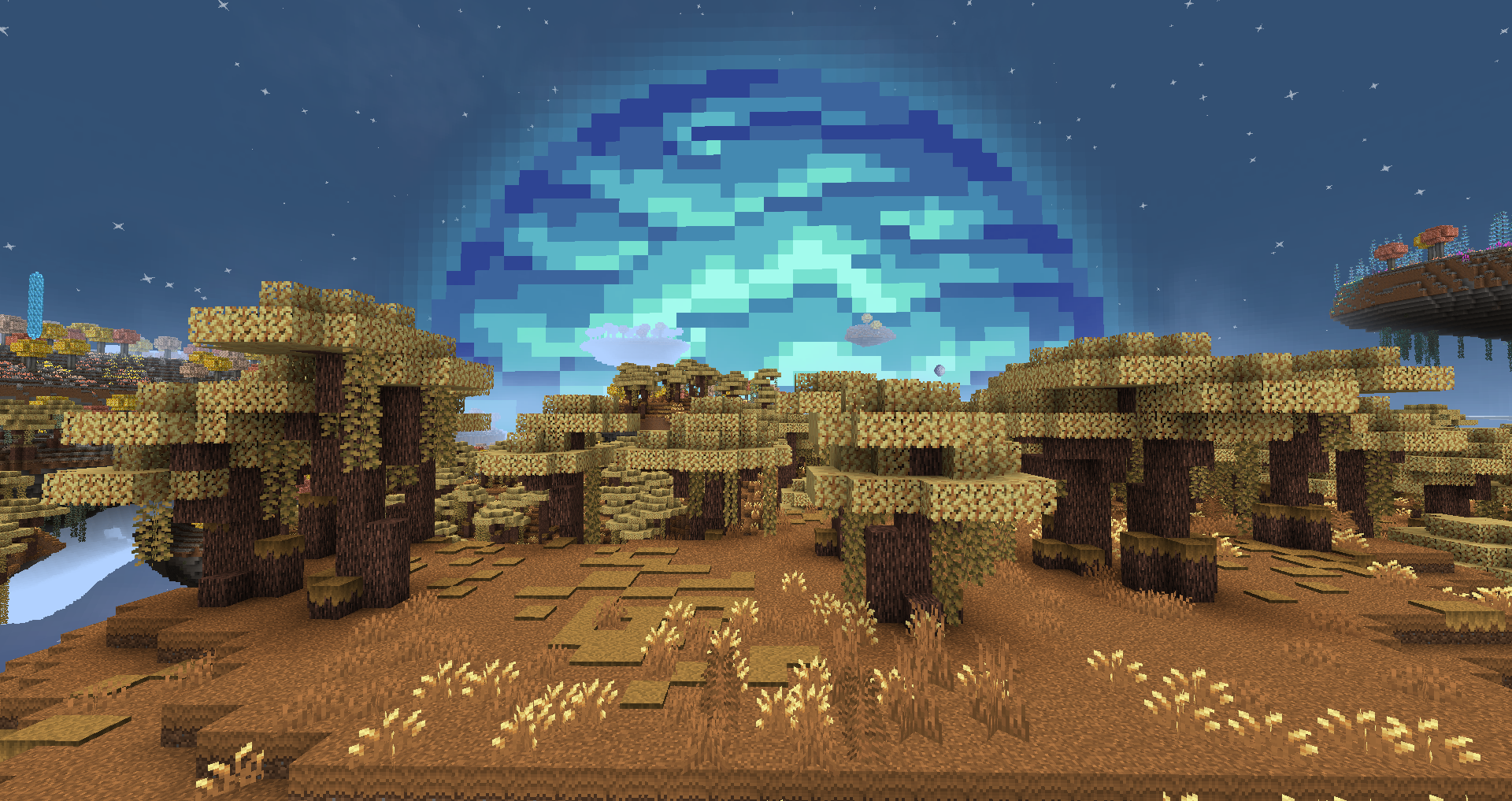 Золотой лесной биом Золотой лесной биом