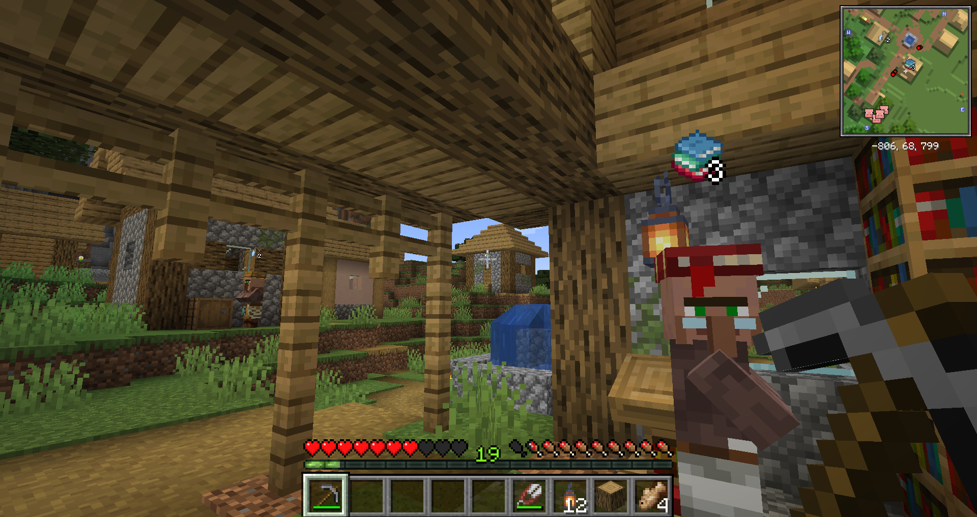 По желанию вы можете отображать уровень профессии каждого жителя прямо на маркере! По желанию вы можете отображать уровень профессии каждого жителя прямо на маркере!