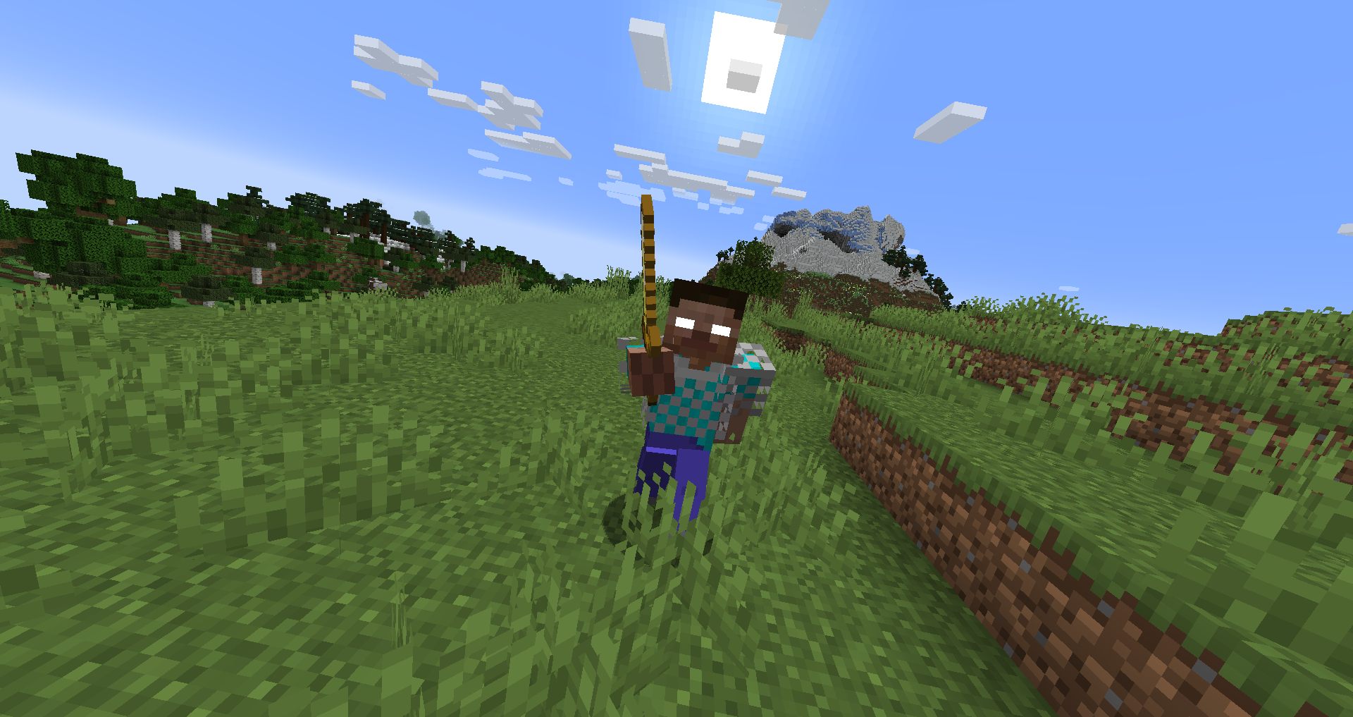 Херобрин атакует игрока Херобрин атакует игрока