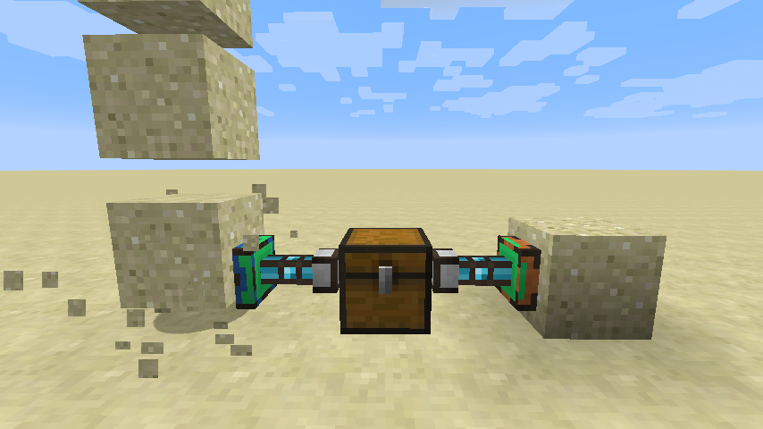 Демонстрация ломания и размещения блоков Демонстрация ломания и размещения блоков