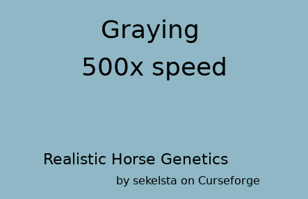 Поседение, ускорено в 500 раз Поседение, ускорено в 500 раз
