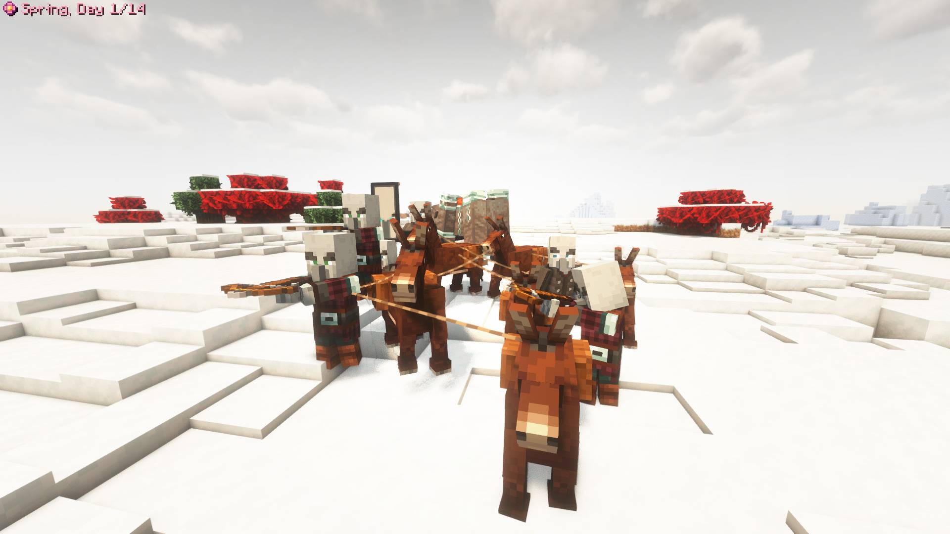 Большой караван в тундре Большой караван в тундре