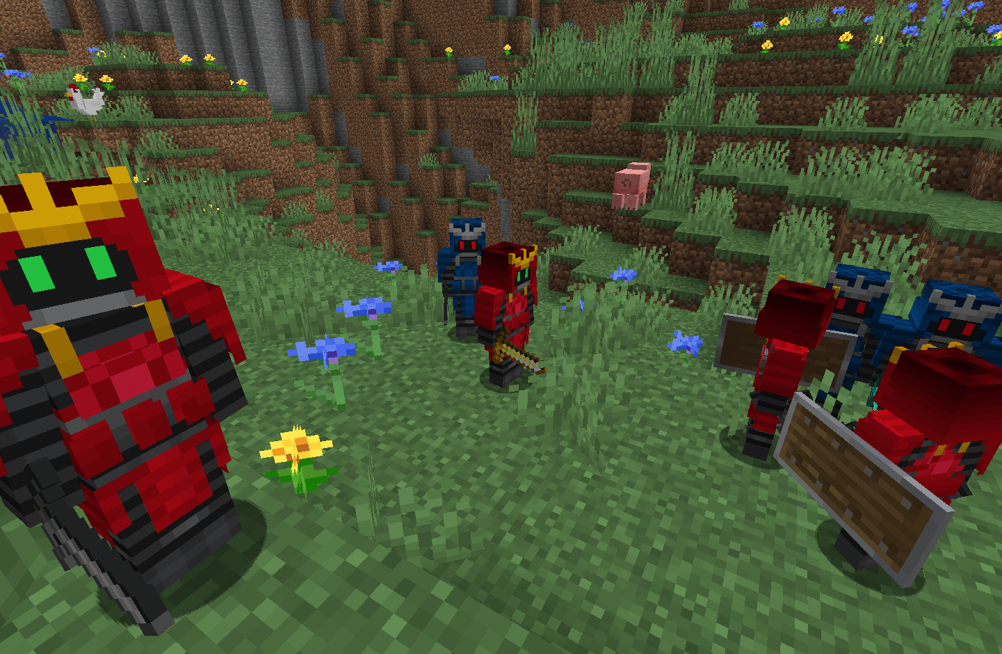 Самурай — верный компаньон игрока и будет защищать вас от любого вреда, причинённого другими. Самурай — верный компаньон игрока и будет защищать вас от любого вреда, причинённого другими.