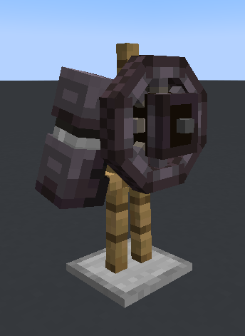 Задняя часть незеритового экзоскелета Задняя часть незеритового экзоскелета