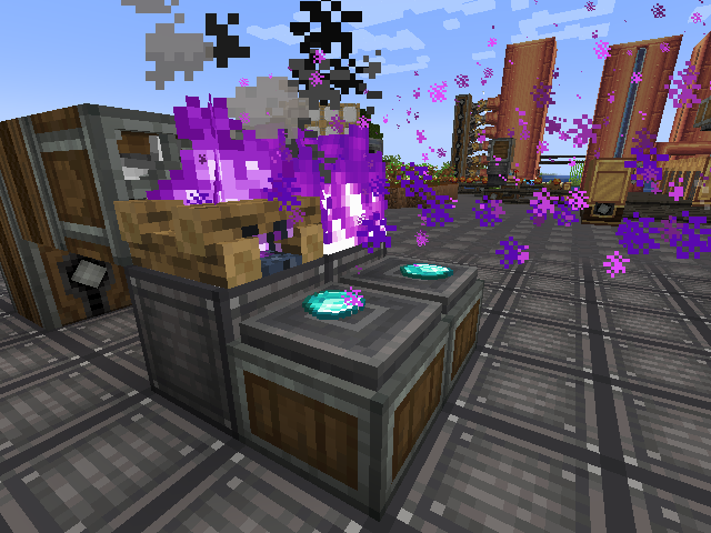 Наделяйте предметы духом оптом, разместив перед Корпусным вентилятором либо Духовой огонь, либо Духовой костёр. Наделяйте предметы духом оптом, разместив перед Корпусным вентилятором либо Духовой огонь, либо Духовой костёр.