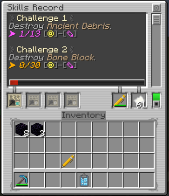 Интерфейс «Запись навыков» (новый) Интерфейс «Запись навыков» (новый)