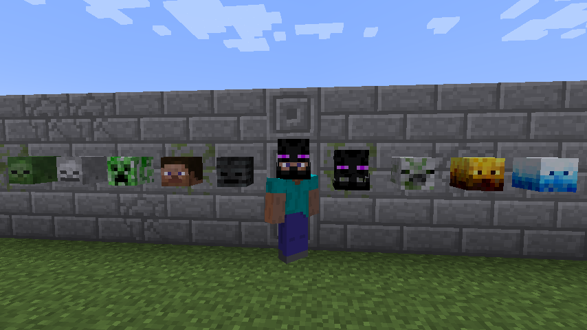Дополнительные головы мобов! Дополнительные головы мобов!
