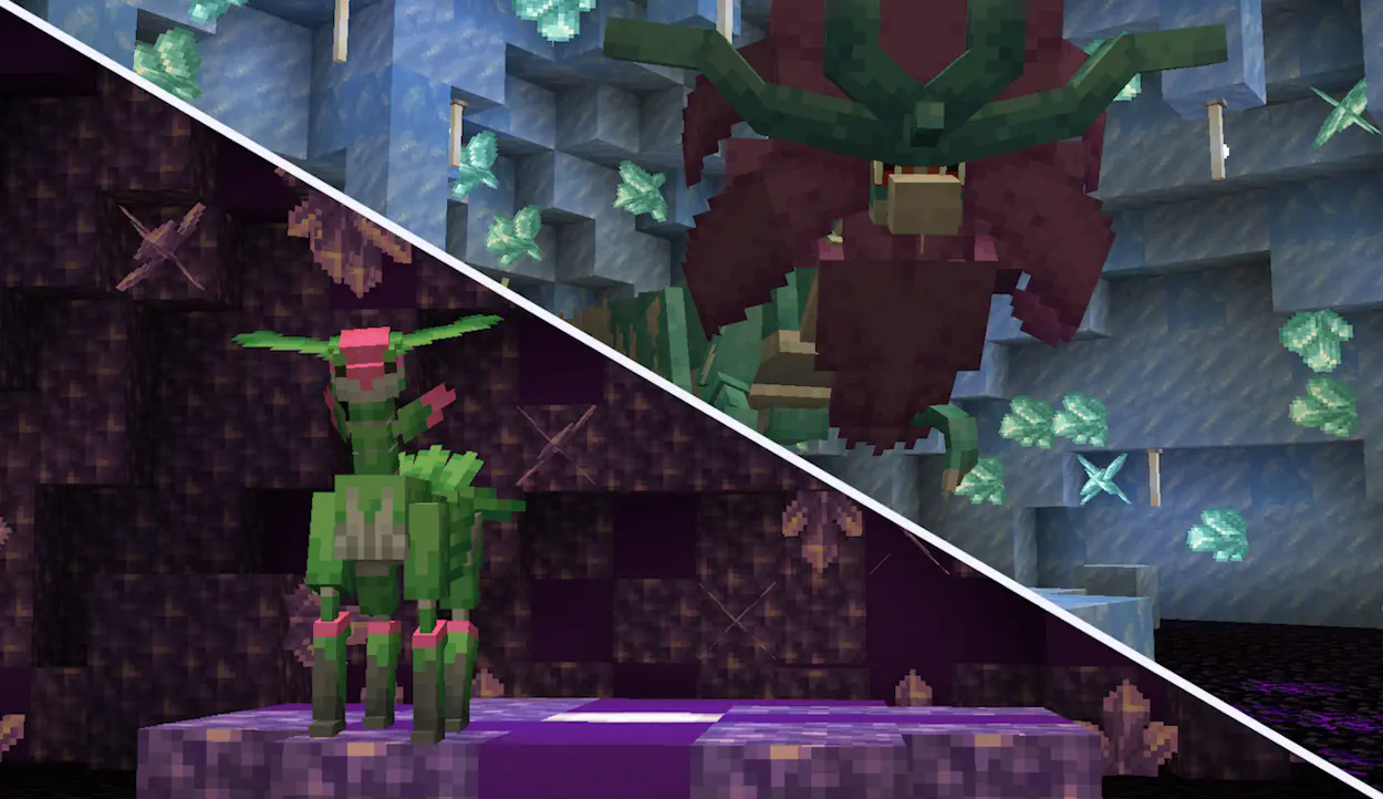 Iron Leaves & Walking Wake внутри их Tera Dens Iron Leaves & Walking Wake внутри их Tera Dens